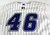 2005 Trenton Thunder Chase Wright #46 Game Used White Vest Jersey 48 156