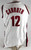 2000s Alabama Crimson Tide Carruth #12 Game Used White Jersey Basketball 44 210