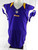 2012 Minnesota Vikings Blank Game Issued Purple Jersey 46 DP86434