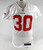 2012 San Francisco 49ers Trent Robinson #30 Game Used White Practice Jersey L 0