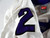 2007 Texas Christian Frogs #2 Game Used White Jersey Texas Bowl P Football 6