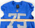 2023 Detroit Lions Colby Sorsdal #75 Game Issued Blue Jersey Thanksgiving 46 343