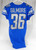 2023 Detroit Lions Steven Gilmore #36 Game Issued Blue Jersey 90 Seasons P 38 3