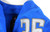 2023 Detroit Lions Steven Gilmore #36 Game Issued Blue Jersey 90 Seasons P 38 3