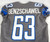 2019 Detroit Lions Beau Benzschawel #63 Game Issued Grey Jersey 46 371