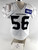 2025 Houston Texans Jamal Hill #56 Game Used White Practice Jersey L 522