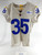 2020 Los Angeles Rams Kareem Orr #35 Game Issued Pos Used White Jersey 36 541