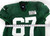 2025 New York Jets Esa Pole #67 Game Used Green Practice Jersey 2XL 551