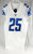 2019 Detroit Lions Justin Stockton #25 Game Used White Jersey 100 Year P 40 389