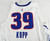 2024-25 Detroit Pistons Miller Kopp #39 Game Issued Pos Used White Jersey SL 1
