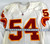 1999 Kansas City Chiefs Greg Favors #54 Game Issued White Jersey 46 665