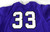 2000s Texas Christian TCU Frogs #33 Game Used Purple Jersey Baseball XXL 6