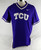 2023 Texas Christian TCU Frogs #25 Game Used Purple Practice Jersey Baseball L 5