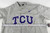 2017 Texas Christian TCU Frogs Blank Game Issued Grey Jersey Baseball XXL 680