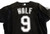 2003-06 Florida Marlins Wolf #9 Game Used Black Jersey ST BP L 054
