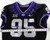 2020 Texas Christian TCU Frogs #95 Game Used Black Jersey Football NP R 46 7