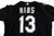 2003-06 Florida Marlins Rios #13 Game Used Black Jersey ST BP L 055