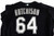 2003-06 Florida Marlins Hutchison #64 Game Issued Black Jersey BP ST XXL 772