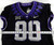 2019-24 Texas Christian TCU Frogs #90 Game Used Black Jersey Football NP R 46 6