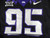 2019-24 Texas Christian TCU Frogs #95 Game Used Black Jersey Football NP R 46 9