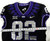 2019-24 Texas Christian TCU Frogs #82 Game Used Black Jersey Football NP R 42 0
