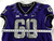 2020 Texas Christian TCU Frogs #60 Game Used Purple Jersey Football NP R 48 808