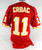 1997 Kansas City Chiefs Elvis Grbac #11 Game Issued Red Jersey 46 619