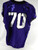 2019-24 Texas Christian TCU Frogs #70 Game Used Purple Jersey Football NP R 48 2