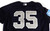 2019 New York Yankees Billy Burns #35 Game Used Navy Jersey ST P 44 164