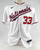 2023 Washington Nationals Leonel Valera #33 Game Issued White Jersey 44 DP77198