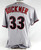 2009 Arizona Diamondbacks Billy Buckner #33 Game Used Grey Jersey 48 288