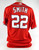 2023 Washington Nationals Dominic Smith #22 Game Issued Red Jersey 48 DP77481