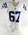 2014 Indianapolis Colts Harold Gunn #67 Game Issued Pos Used White Jersey 50 6