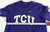2021 Texas Christian TCU Horned Frogs #52 Game Used Purple Jersey Baseball XL 5