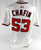2025 Washington Nationals Andrew Chafin #53 Game Used White Jersey 50 DP99678