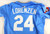 2025 Kansas City Royals Michael Lorenzen #24 Game Issued P Used Pdr Blue Jersey8