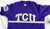 2000s Texas Christian TCU Horned Frogs #15 Game Used Purple Jersey Baseball XL 8