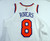 2020-21 New York Knicks Austin Rivers #8 Game Issued White Jersey 48 DP45766