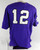 2000s Texas Christian TCU Horned Frogs #12 Game Used Purple Jersey Baseball XL 9
