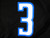 2013-14 Orlando Magic Dewayne Dedmon #3 Game Used Black Practice Jersey 2XL 5