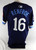 2025 Kansas City Royals Hunter Renfroe #16 Game Issued Navy Jersey City Connect3