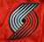 2002-03 Portland Trailblazers Game Issued Red Basketball Shorts Size 52 72