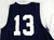 2025-26 Detroit Pistons Isaac Jones #13 Game Used Navy Practice Jersey Tigers Playoffs L 270