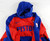 2024-25 Detroit Pistons Simone Fontecchio #19 Game Used Red Warm Up Jacket XL 1