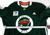 2024 Minnesota Wild Mason Zebeski #72 Game Issued Used Green Practice Jersey DC