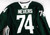 2024-25 Minnesota Wild Jackson Nevers #74 Game Used Green Practice Jersey DC 1