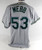 2004 Tampa Bay Devil Rays John Webb #53 Game Issued Grey Jersey 50 513