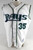 2003 Tampa Bay Devil Rays Chris Truby #35 Game Issued White Jersey 48 488
