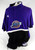 1998-99 Utah Jazz Adam Keefe #31 Game Used Purple Shooting Shirt XXL 601