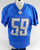 2019 Detroit Lions Christian Sam #59 Game Issued Blue Practice Jersey 48 192